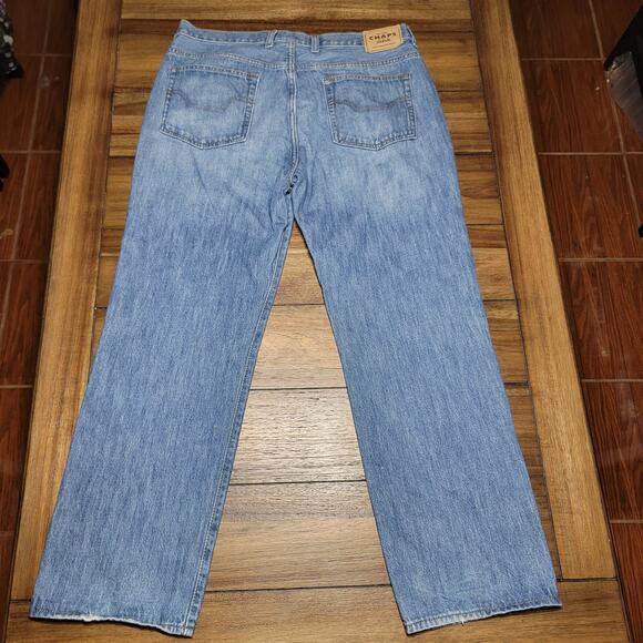 Chaps Straight Leg Denim Jeans - Size 36/30 - Picture 3 of 6